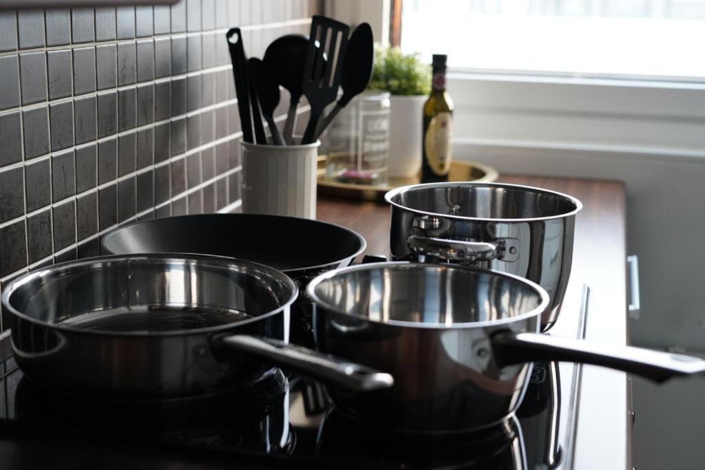 Cozy And Bright 2-Bedroom Apartment Washer And Dryer, King Size Bed Rovaniemi Exterior foto